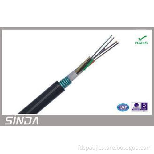 144 cores Multi mode PE Outdoor Direct Buried Fiber Optic C